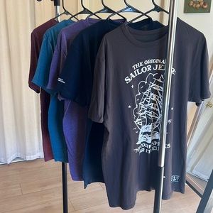 Variety of T-shirts